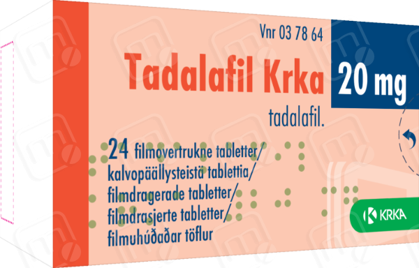Tadalafil 20 mg krka