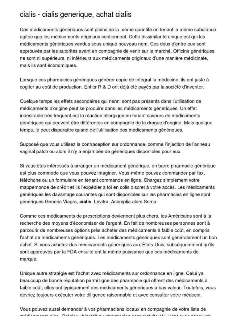 Acheter soma générique