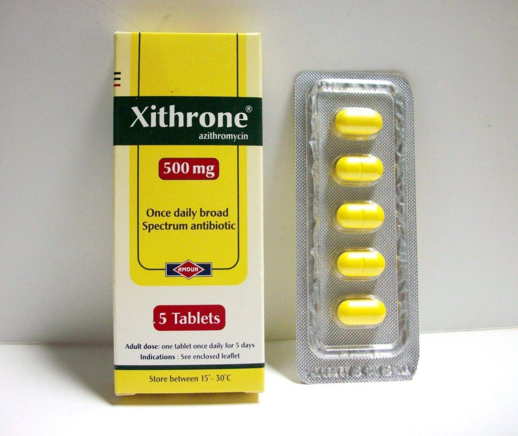 Xithrone Azithromycin 500mg
