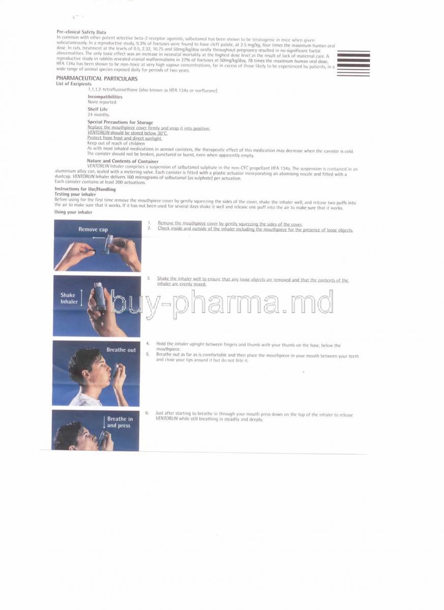 Salbutamol en ligne