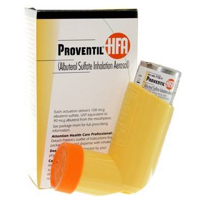 Ventolin aerosol prix