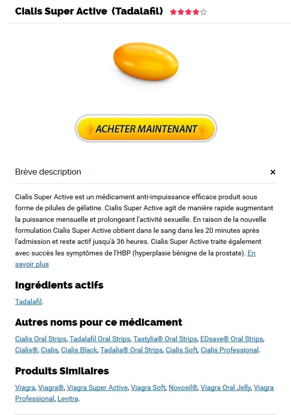 Acheter cialis super active