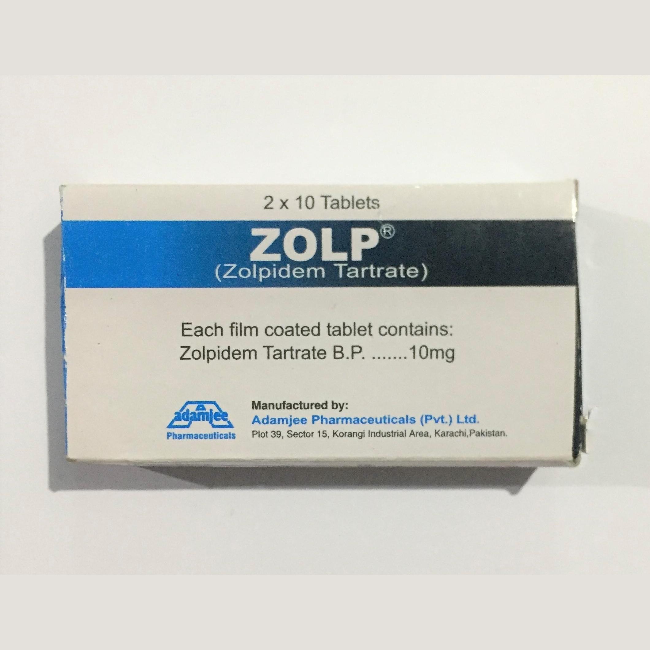 Tartrate de zolpidem 10mg