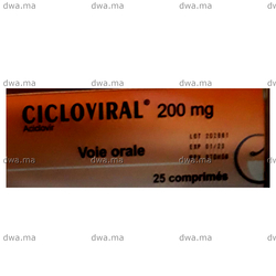 Aciclovir comprimé prix
