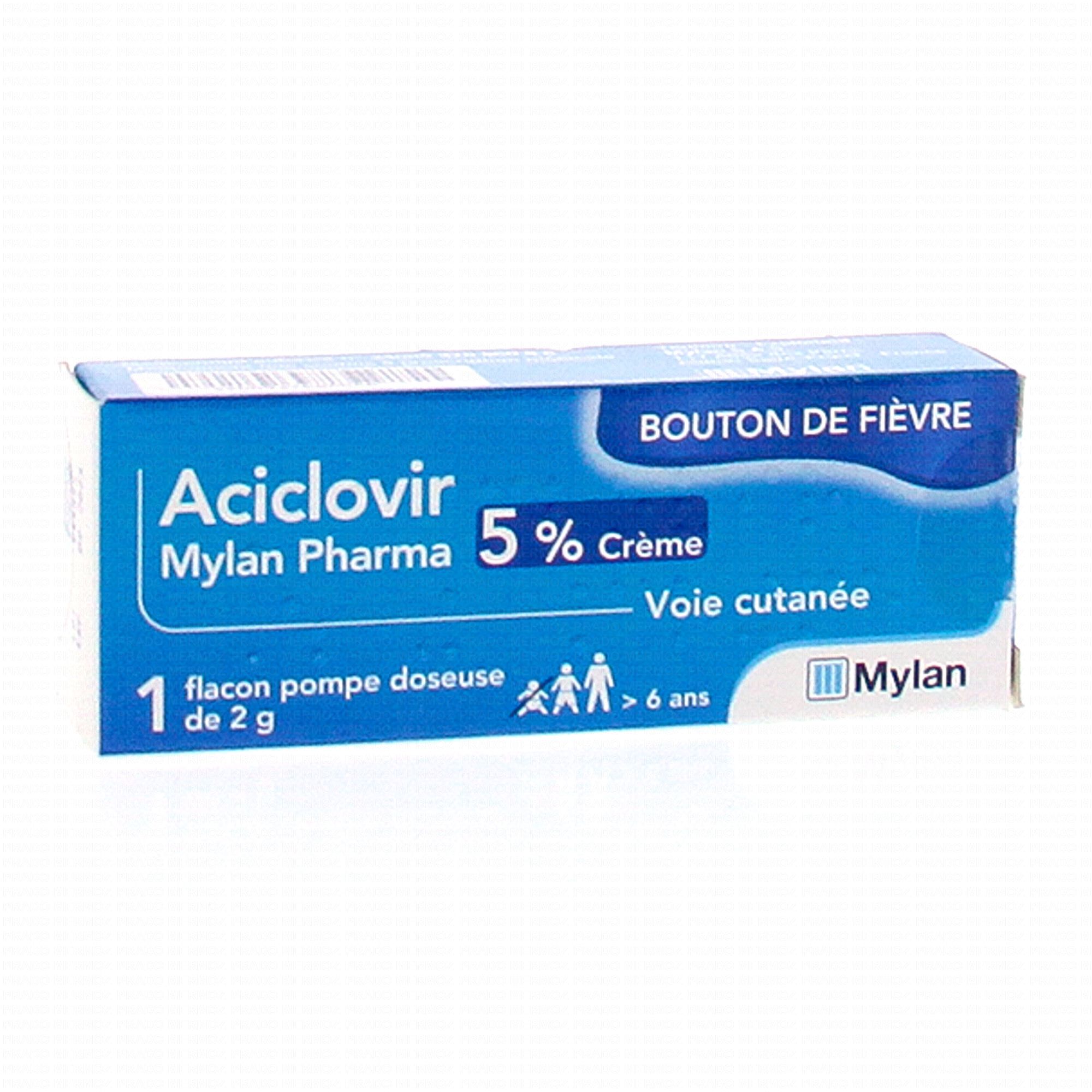 aciclovir 2g prix