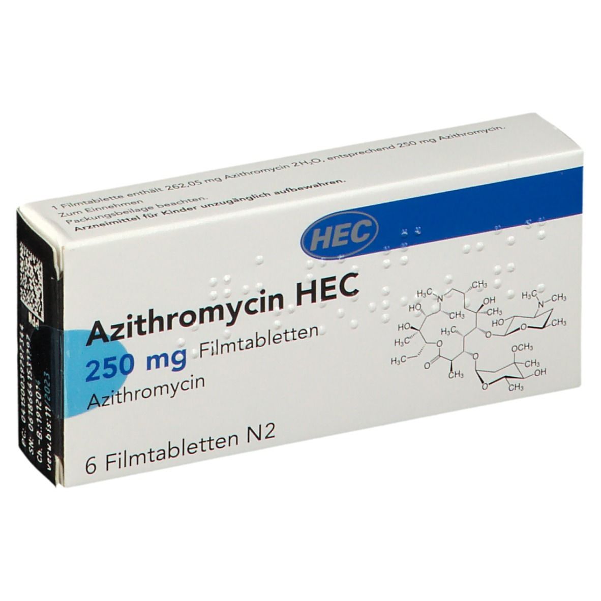 Azithromycin biogaran 250 mg