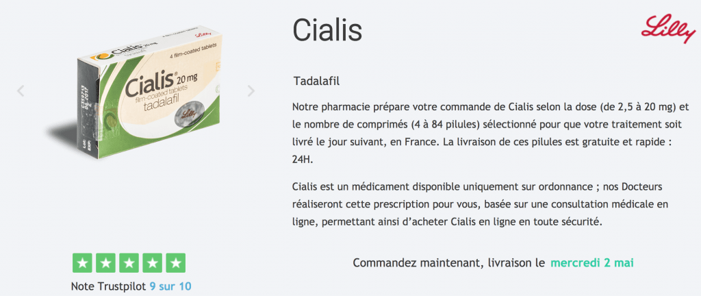 Achat cialis livraison 24h