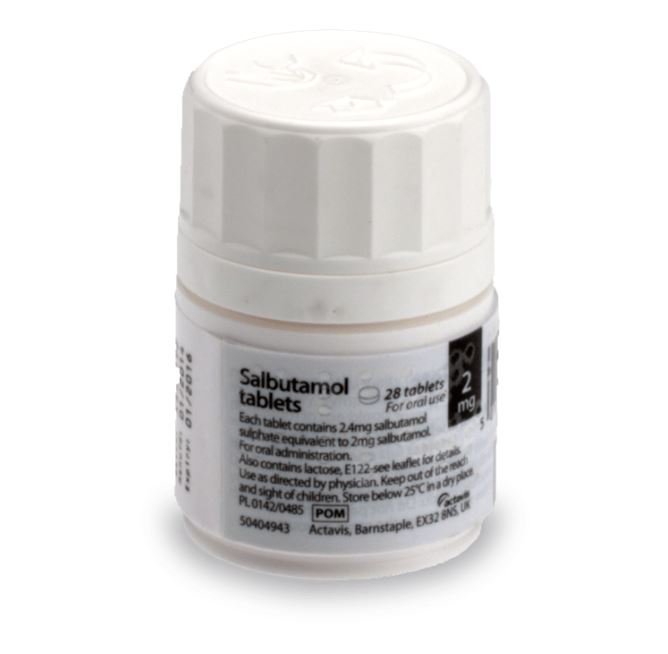 Salbutamol le moins cher