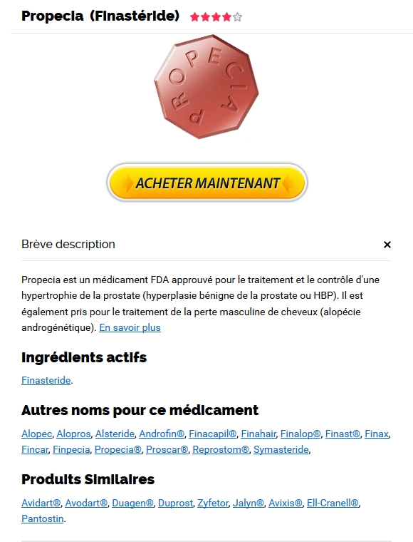 Propecia achat en ligne