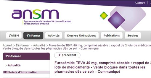 Acheter furosemide 40 mg