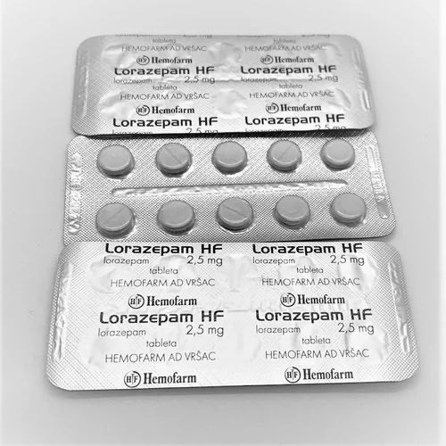 Lorazepam 2 5 mg prix