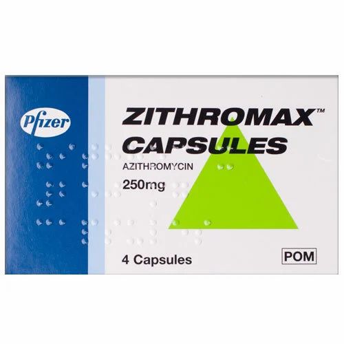 Zithromax 250 mg 6 cap