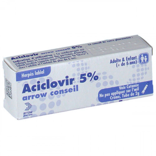 Aciclovir 10g prix