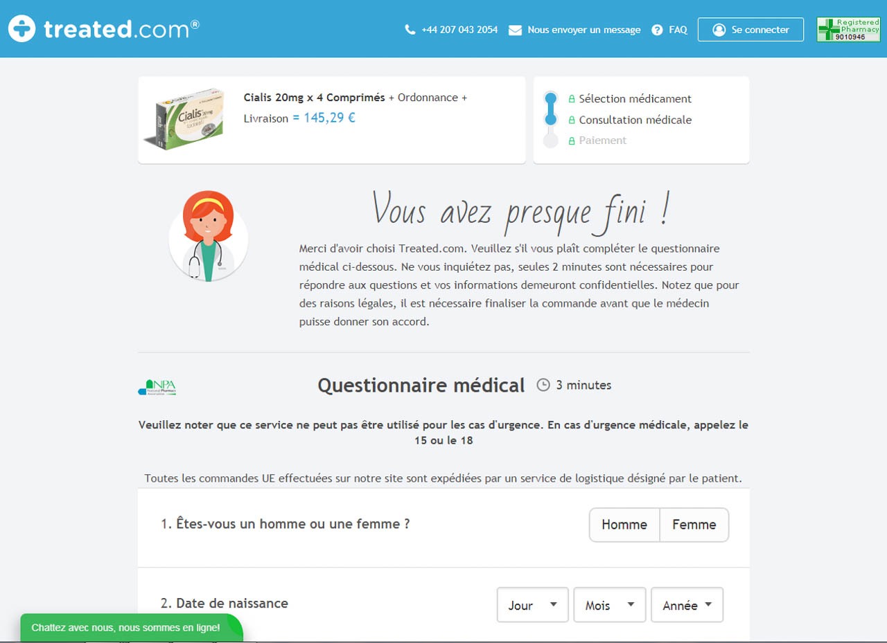 Cialis en ligne avec ordonnance