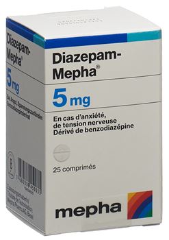 Diazépam 5mg online