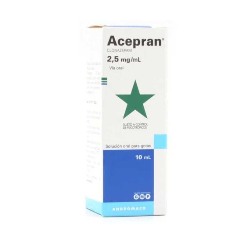 Clonazepam 2 mg en gotas