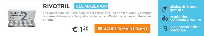Rivotril en ligne