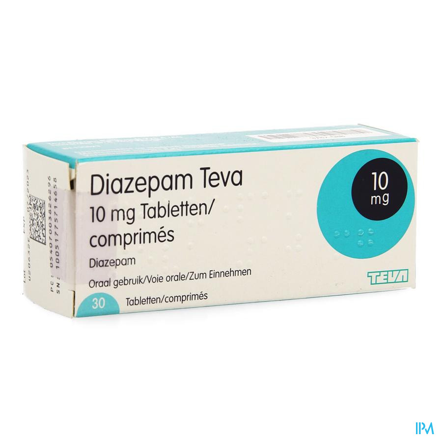 Diazepam teva prix belgique