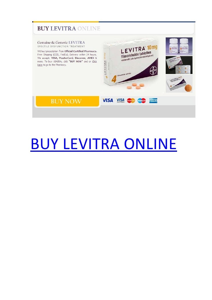 Achat de levitra