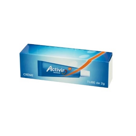 Aciclovir creme 2g prix