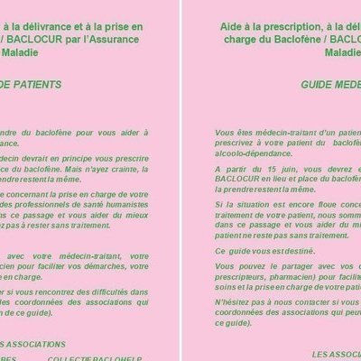 Baclofène avec ou sans ordonnance