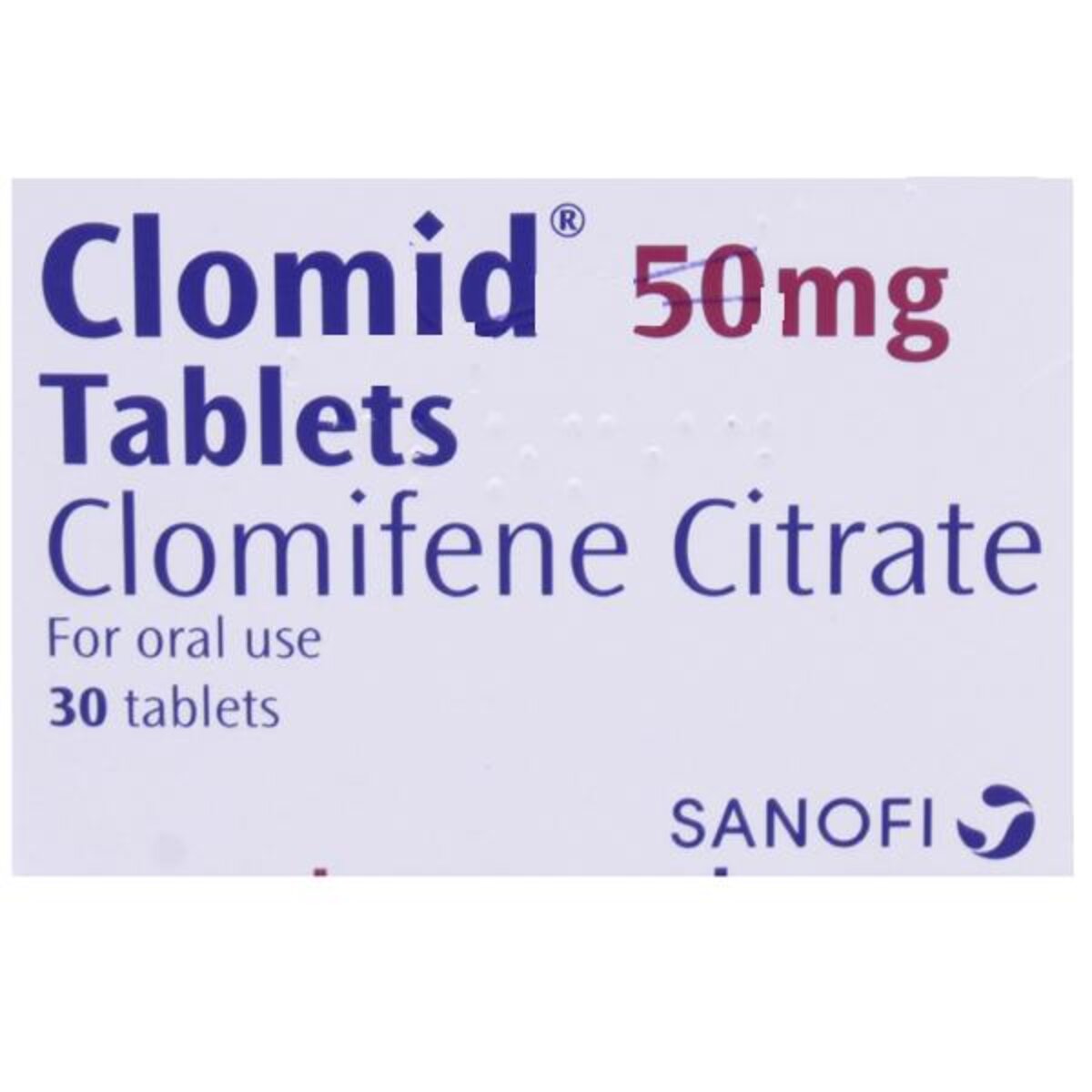 Clomiphene 50mg online