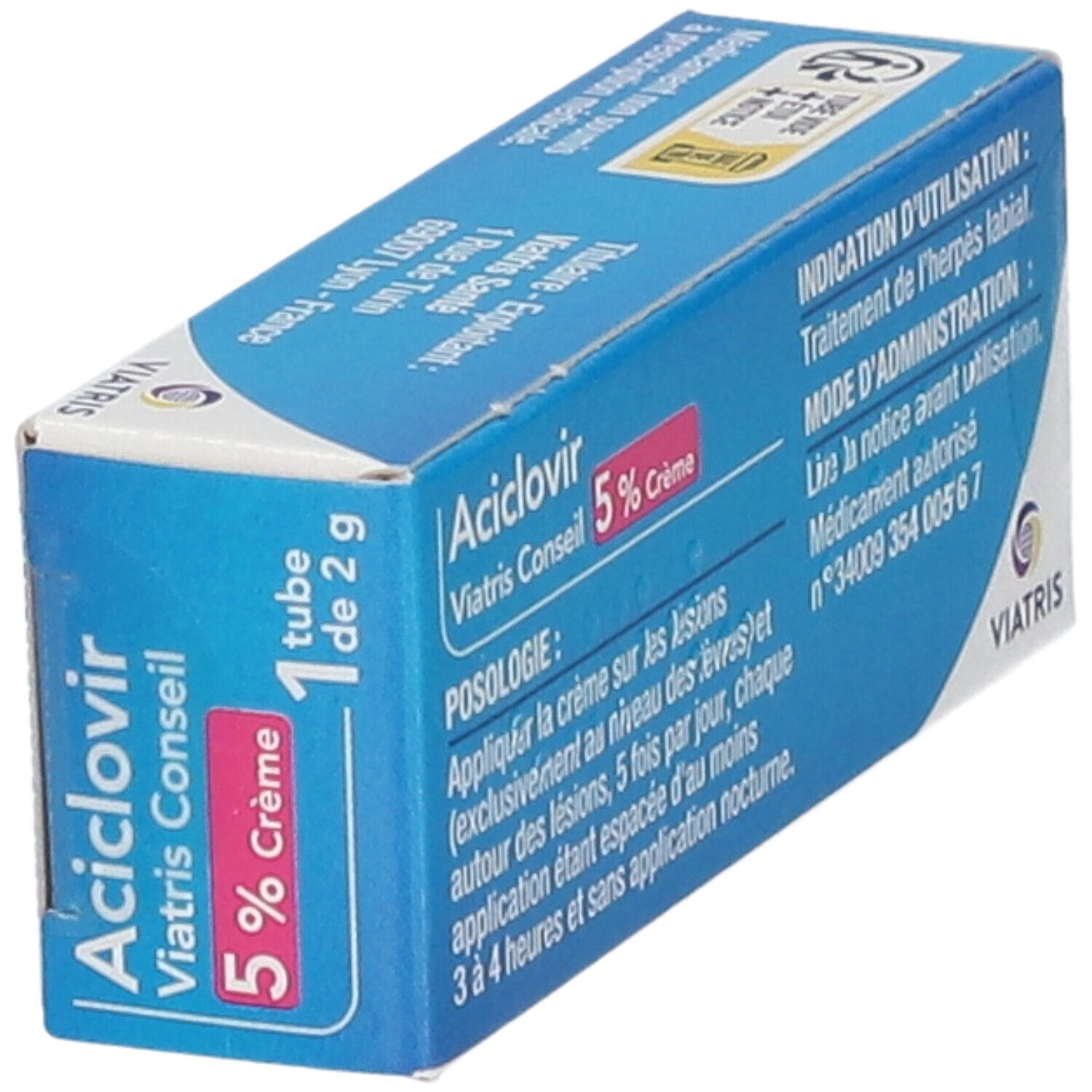 Aciclovir 2g prix