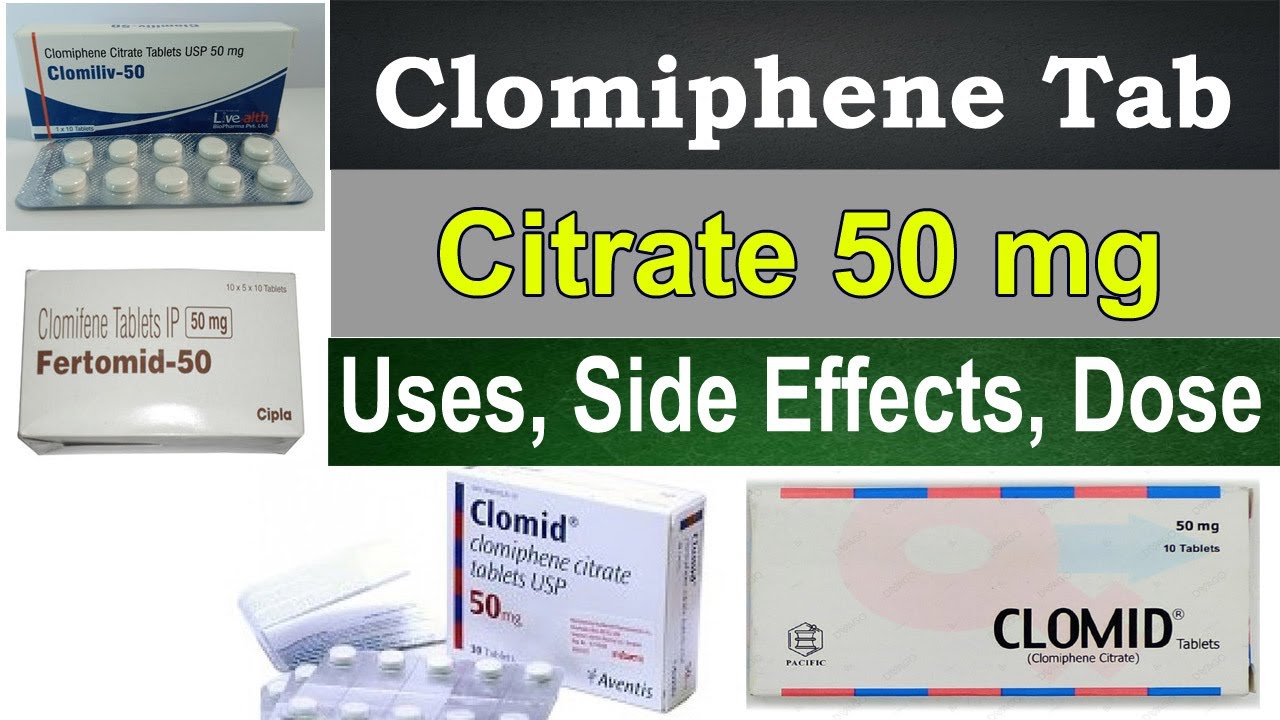 Clomiphène 50mg