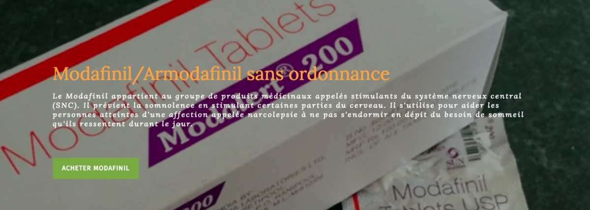Armodafinil acheter