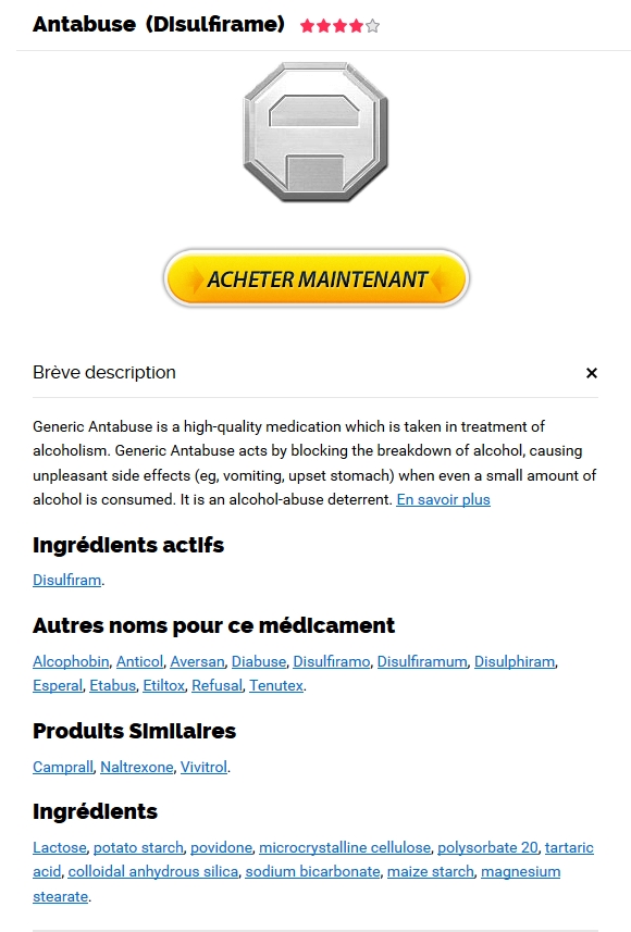 Commander du antabuse en ligne