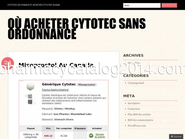Cytotec 100mcg online