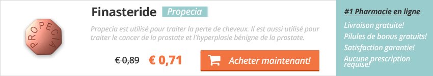 Finasteride achat internet