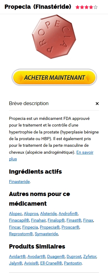 Propecia le prix