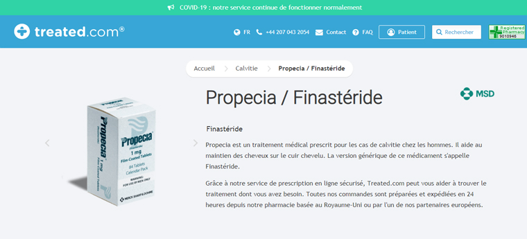 Propecia pharmacie en ligne