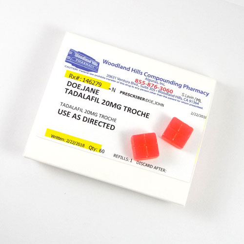 Tadalafil 40 mg troche