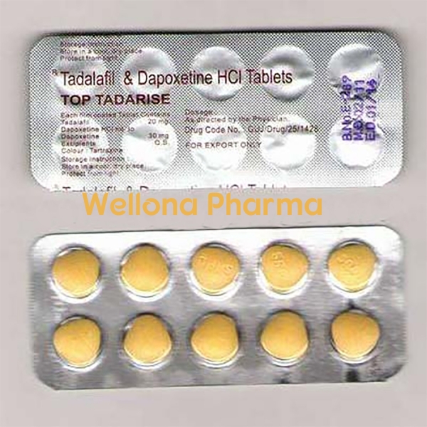 Tadalafil dapoxetine 20mg/30mg