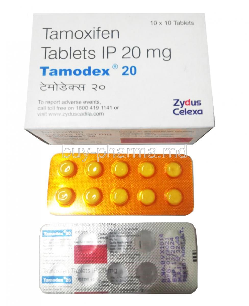 Tamoxifen 20 mg prix
