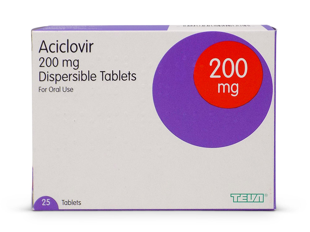 Zovirax de 200 mg